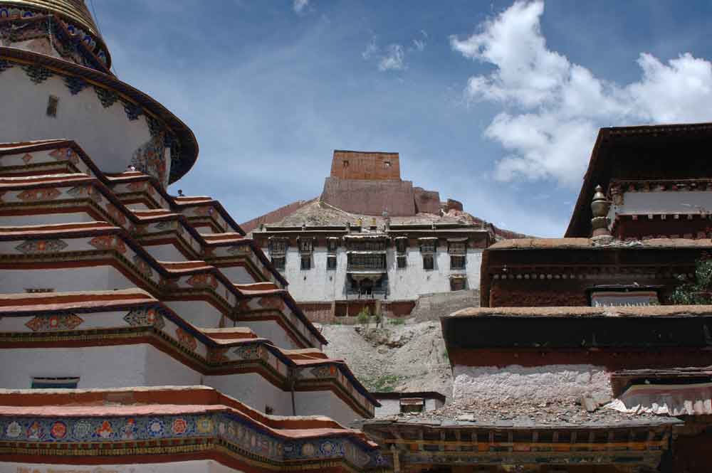 54 - Tibet - Gyantse, monasterio de Phalkor